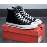 First Copy Converse Chuck Taylor 70s High Black Shoes For Men (FT1145)