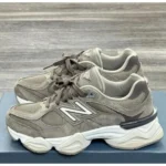First Copy New Balance 9060 Mushroom Brown Shoes For Men (FT1153)