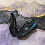 First Copy On Cloudspark Running Black Blue Shoes For Men (FT1154)