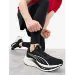 First Copy Puma Deviate Mag Max Nitro Black Shoes For Men (LAB1539)