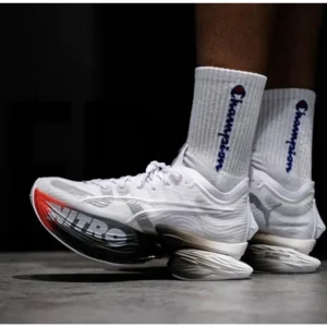 First Copy Puma Fastroid Nitro White Shoes For Men (FT1298)