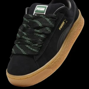 First Copy Puma Suede Xl Black Brown For Men (CSO1887)