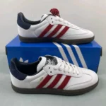 Premium Adidas Samba Og Core White Victory Red Shoes For Men (CSO1837)