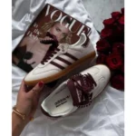 Premium Adidas Samba Pony Tonal Wales Bonner Cream White Shoes For Men (FT1150)