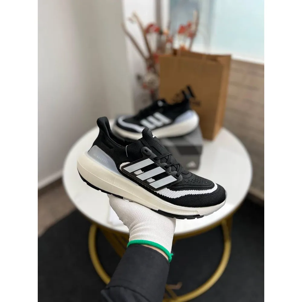 Premium Adidas Ultraboost 23 Light Black White Shoes For Men (CSO1867)