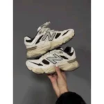 Premium New Balance 9060 Beige Brown Shoes For Men (BSF1043)