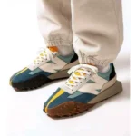 Premium New Balance Xc 72 Storm Blue Yellow Shoes For Men (FT1206)