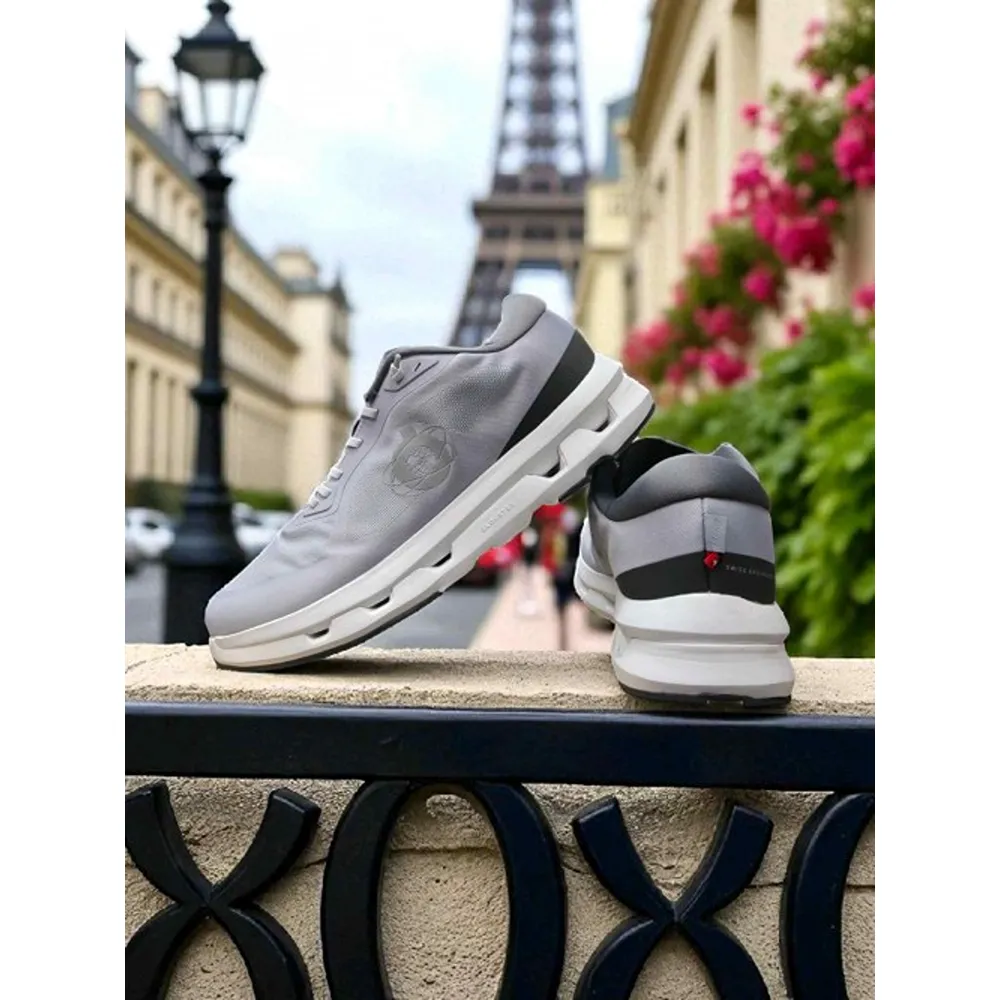 Premium On Running X Kith Cloud Zone Grey White Shoes For Men (FT1283)