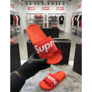 Premium Supreme Slippers Red For Men (LAB1397)