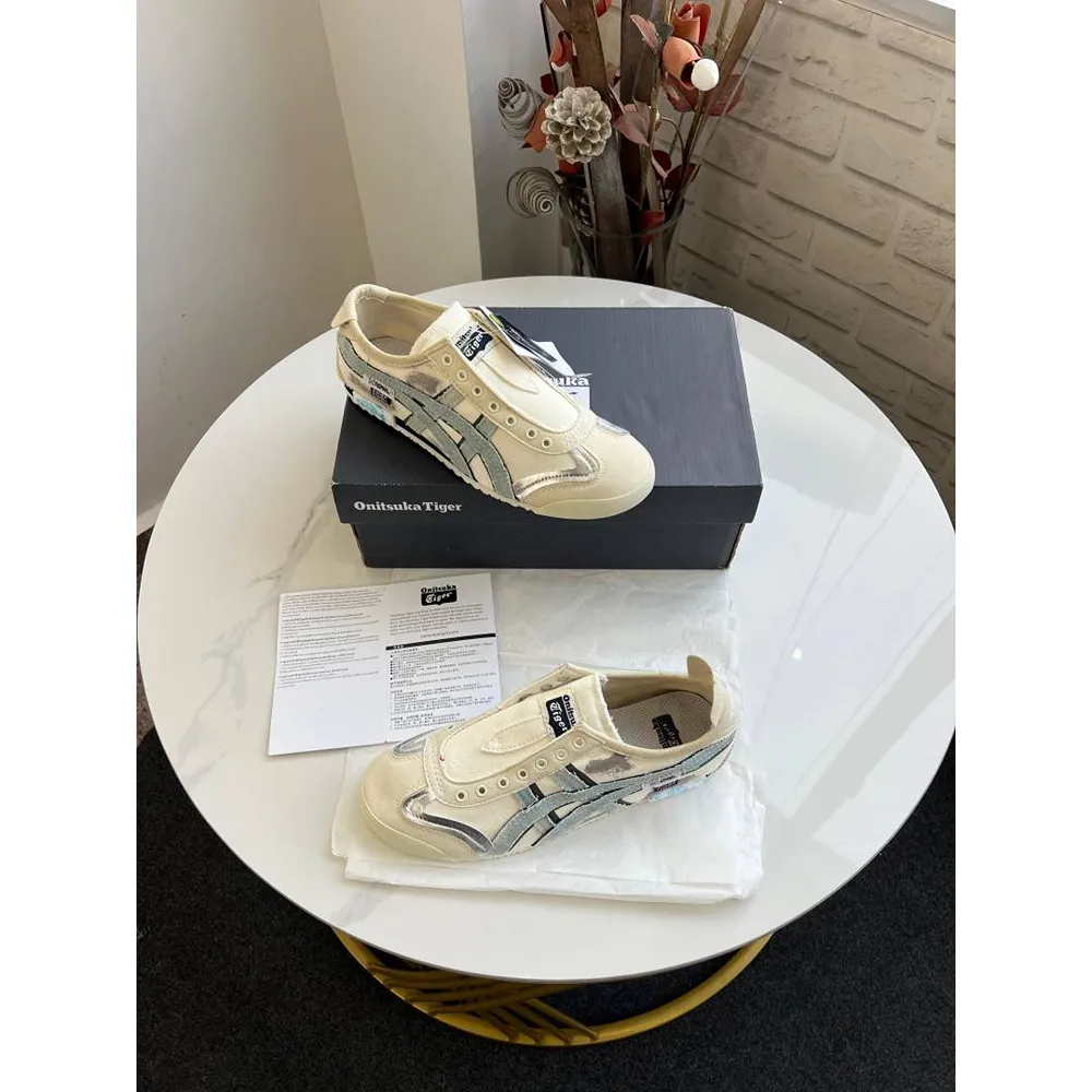 Premium Tiger Slip On Panda Prank Custom Blue Shoes For Men (CSO1855)