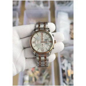 Premium Tissot 1853 Watch Two Tone Copper White For Men (CSO1581)