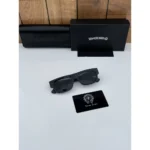Stylish Chrome Sunglasses Heart Black (CSO1734)