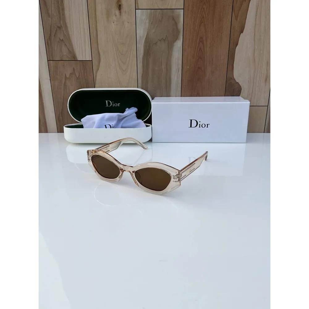 Stylish Dior Sunglasses Peach (CSO1719) Stylish Dior Sunglasses Peach (CSO1719)