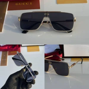 Stylish Gucci Sunglasses Golden Black (CSO1742)