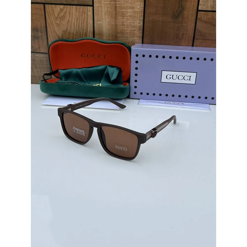 Stylish Gucci Sunglasses Matte Brown (CSO1728) Stylish Gucci Sunglasses Matte Brown (CSO1728)