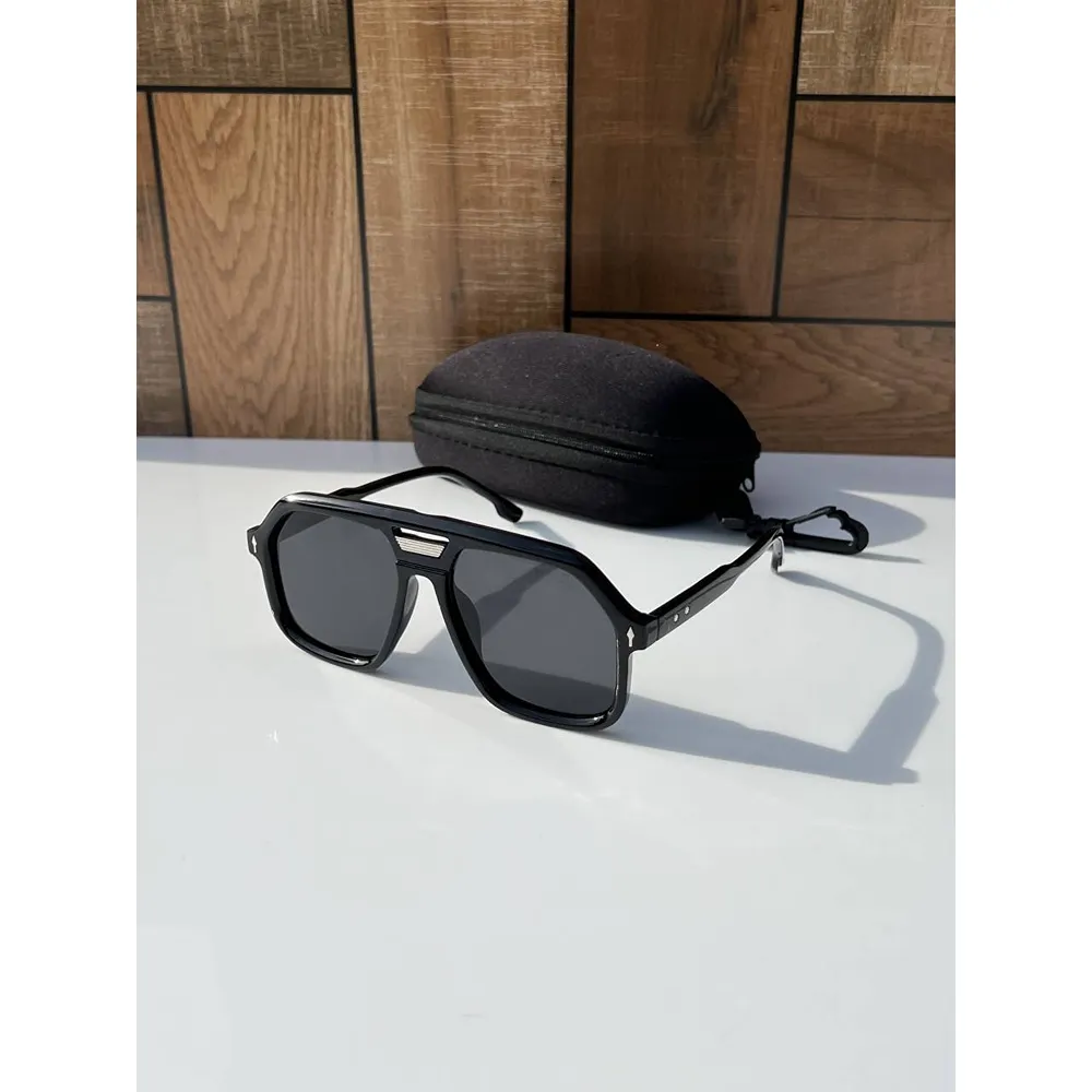 Stylish Jacques Mari Mage Sunglasses Black (CSO1822) Stylish Jacques Mari Mage Sunglasses Black (CSO1822)