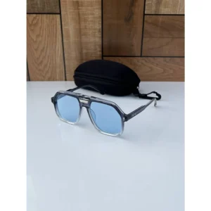 Stylish Jacques Marie Mage Sunglasses Black Blue (CSO1795)