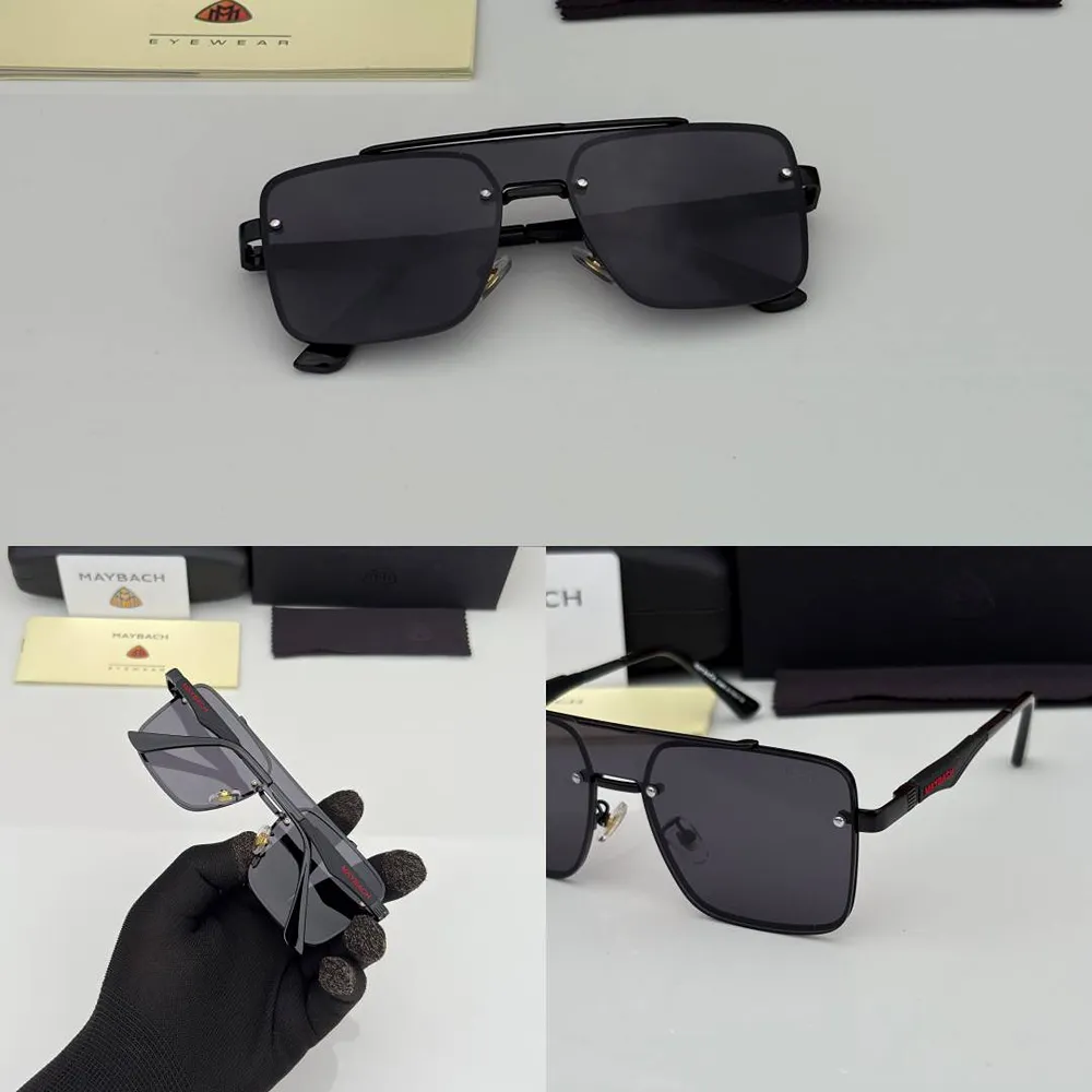 Stylish Maybach Sunglasses Full Black (CSO1726) Stylish Maybach Sunglasses Full Black (CSO1726)