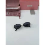 Stylish Miu Miu Sunglasses Gold Black (CSO1740)