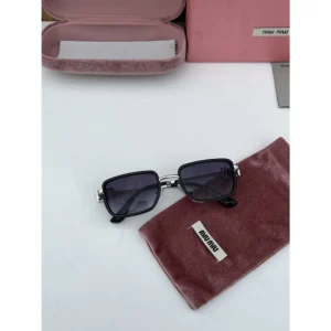 Stylish Miu Miu Sunglasses Silver Black (CSO1777)