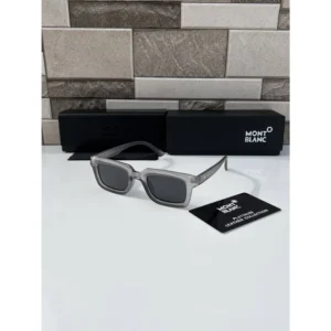 Stylish Mont Blanc Sunglasses Grey Black (CSO1727)