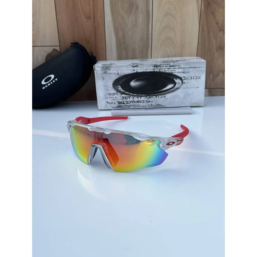 Stylish Oakley Sunglasses White Red (CSO1718) Stylish Oakley Sunglasses White Red (CSO1718)