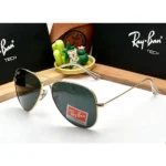 Stylish Rayban Sunglasses Golden Black (CSO1804)