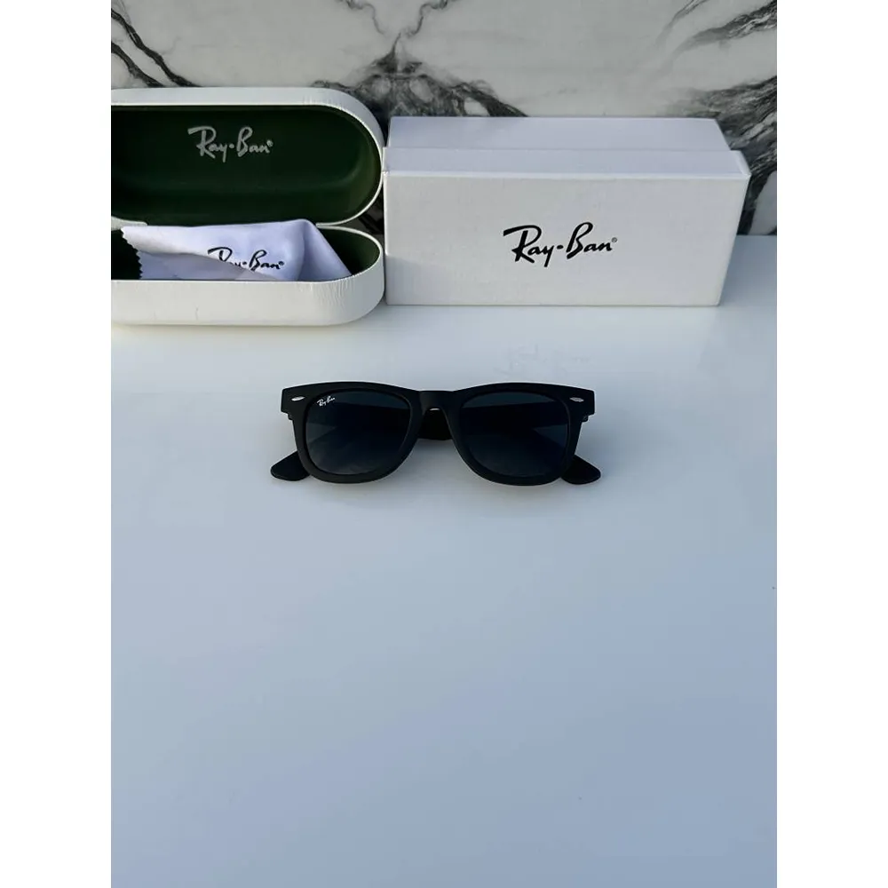 Stylish Rayban Sunglasses Matt Black (CSO1716)