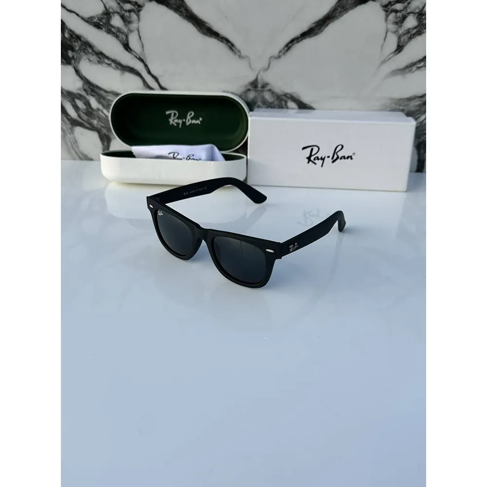 Stylish Rayban Sunglasses Matt Black (CSO1716)