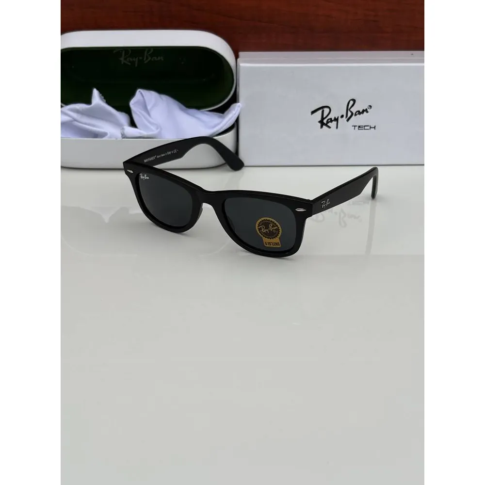 Stylish Rayban Sunglasses Matte Black (CSO1723)