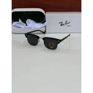 Stylish Rayban Sunglasses Silver Black (CSO1717)