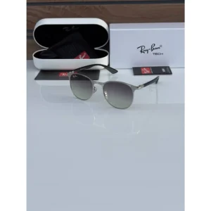 Stylish Rayban Sunglasses Silver Green (CSO1751)