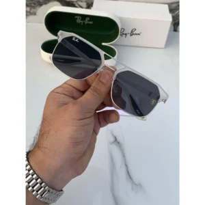 Stylish Rayban Sunglasses White Black (CSO1788)