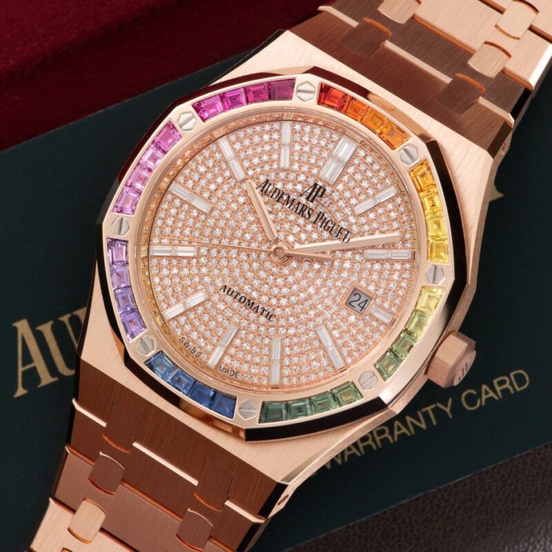 Audemars Piguet Royal Oak Rainbow Diamond Edition new