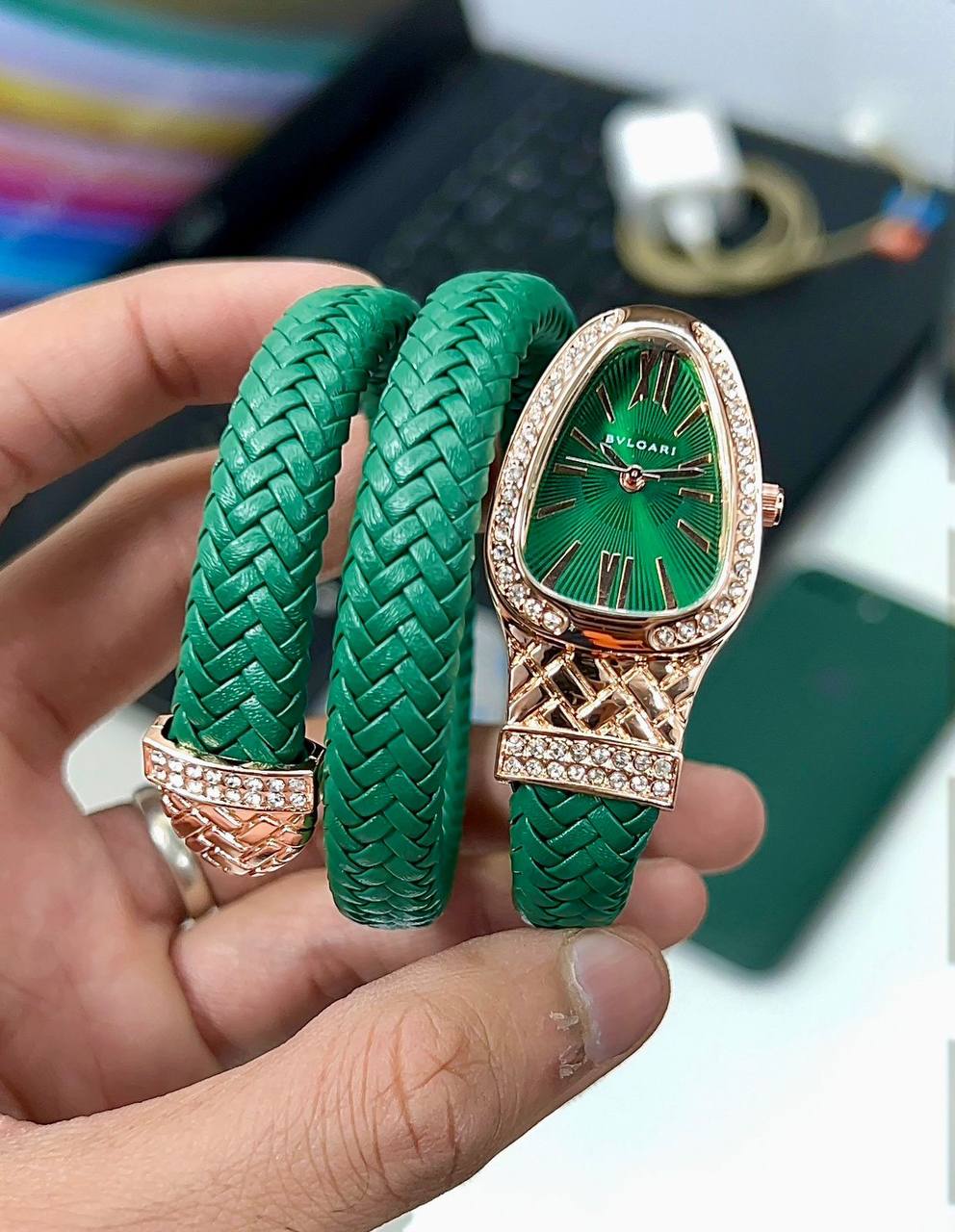 BVLGARI Serpenti Ever Emerald Green