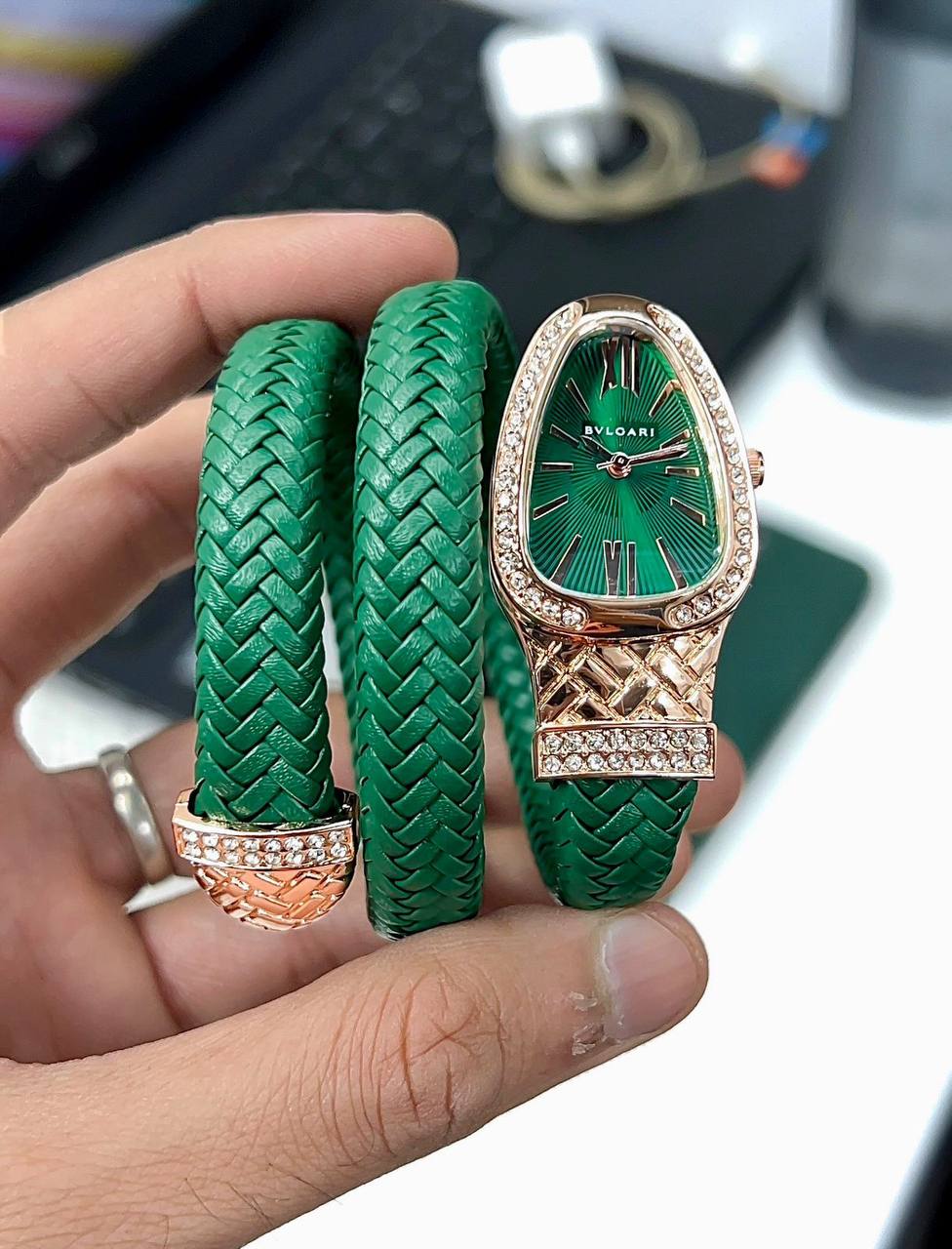 BVLGARI Serpenti Ever Emerald Green
