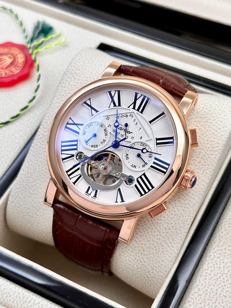 Cartier Automatic Tourbillon Machinery