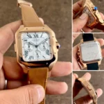 CARTIER SANTOS CHRONOGRAPH QUARTZ MOVEMENT