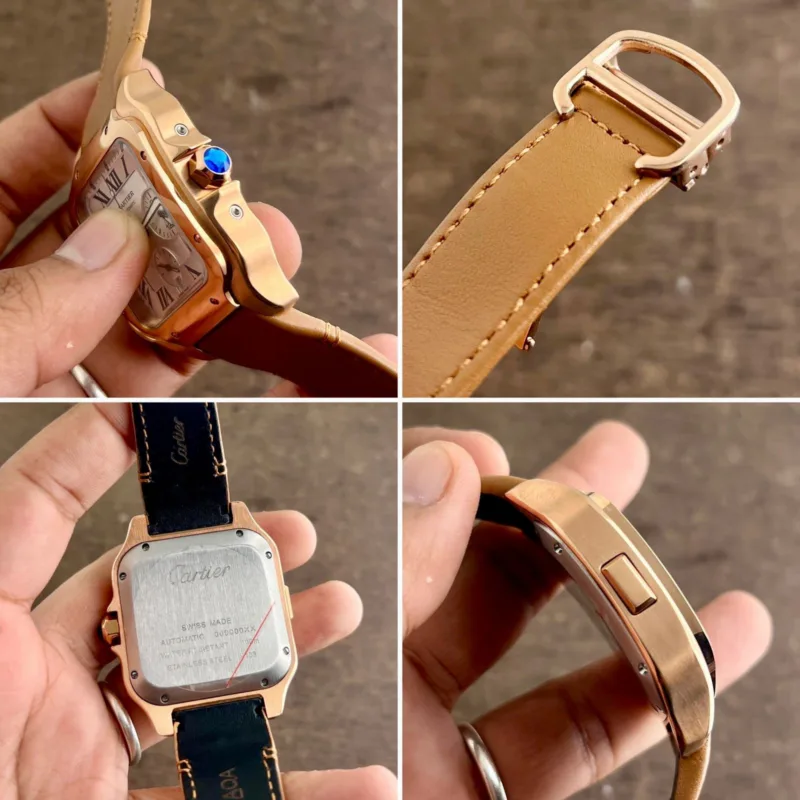 CARTIER SANTOS CHRONOGRAPH QUARTZ MOVEMENT