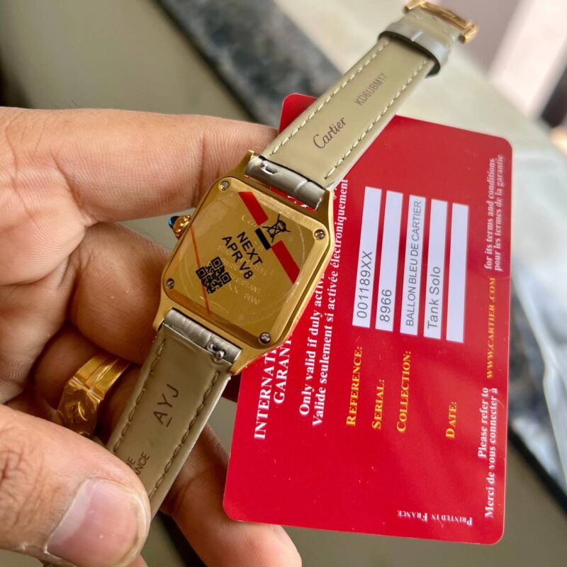 CARTIER Santos Dumont LAQUER