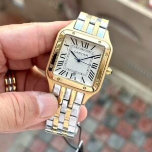 CARTIER SANTOS DUMONT WHITE DIAL
