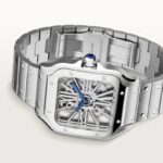 CARTIER SANTOS SKELETON 7AA ULTRA PREMIUM STAINLESS STEEL