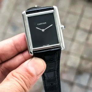 CARTIER TANK LOUIS WSTA0072 7AA PREMIUM BLACK DIAL