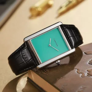 CARTIER TANK LOUIS WSTA0072 7AA SKY BLUE DIAL