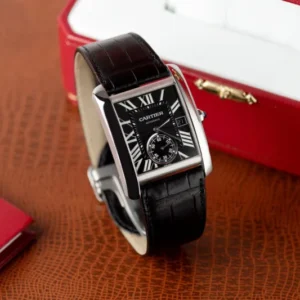 CARTIER TANK MC UNISEX AUTOMATIC BLACK
