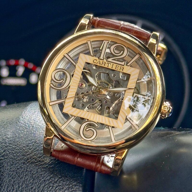 Cartier Tourbillon Back Open Automatic Cartier Tourbillon Back Open Automatic