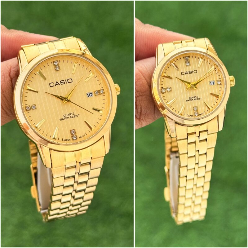 CASIO 7AAA PREMIUM COUPLE WATCH