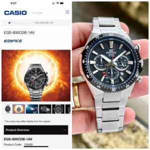 Casio Edifice EQS-800CDB