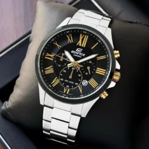 CASIO EDIFICE EX346 7AA ULTRA PREMIUM BLACK DIAL