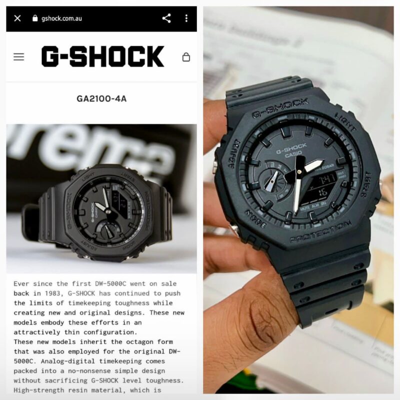 CASIO G-SHOCK UNISEX 1ST 7AA PREMIUM